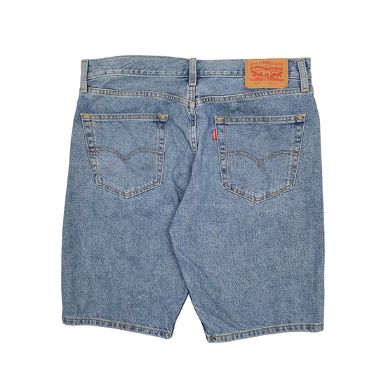 Mens Blue Levis 505  Shorts