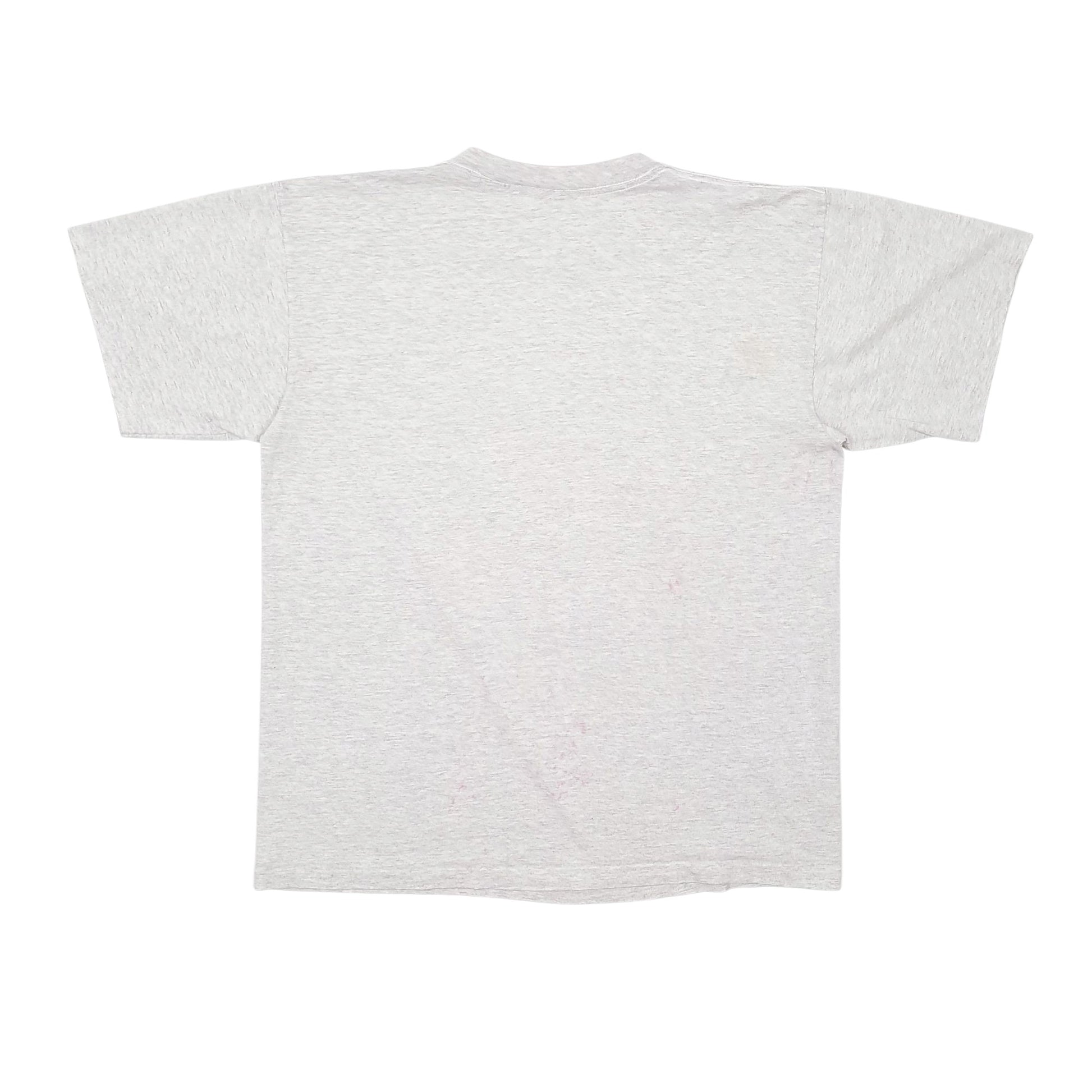 Mens Grey Unbranded Single Stitch Vintage 90s  T Shirt