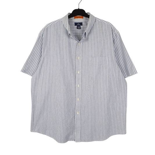 Mens Blue Dockers  Short Sleeve Shirt