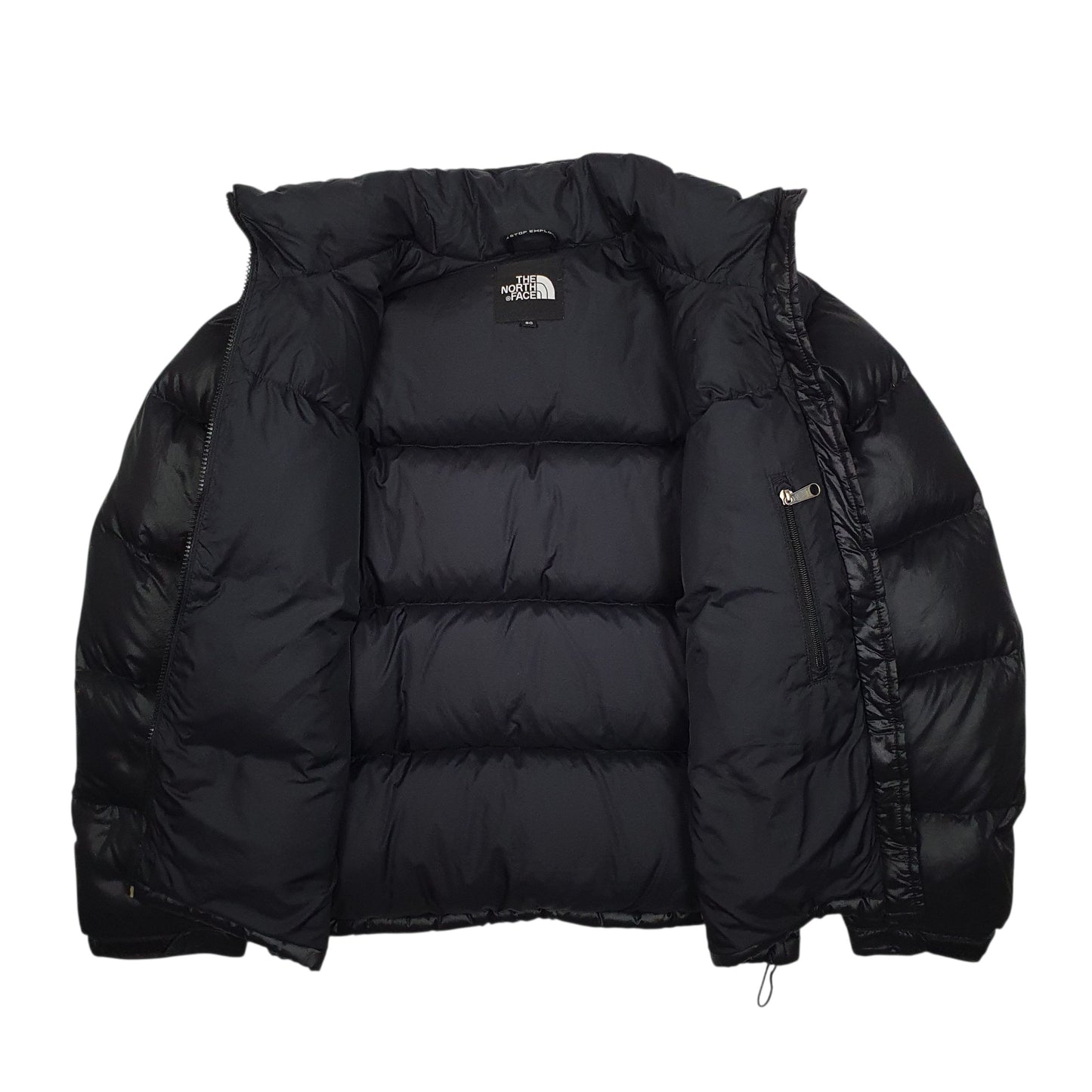 Mens Black The North Face Nuptse Retro 1996  Coat