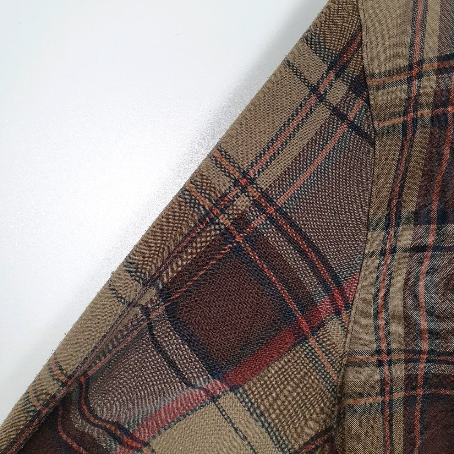 Mens Brown Armani Jeans Made In Italy  Shirt