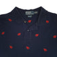Mens Navy Polo Ralph Lauren Lobster Custom Fit  Polo Shirt