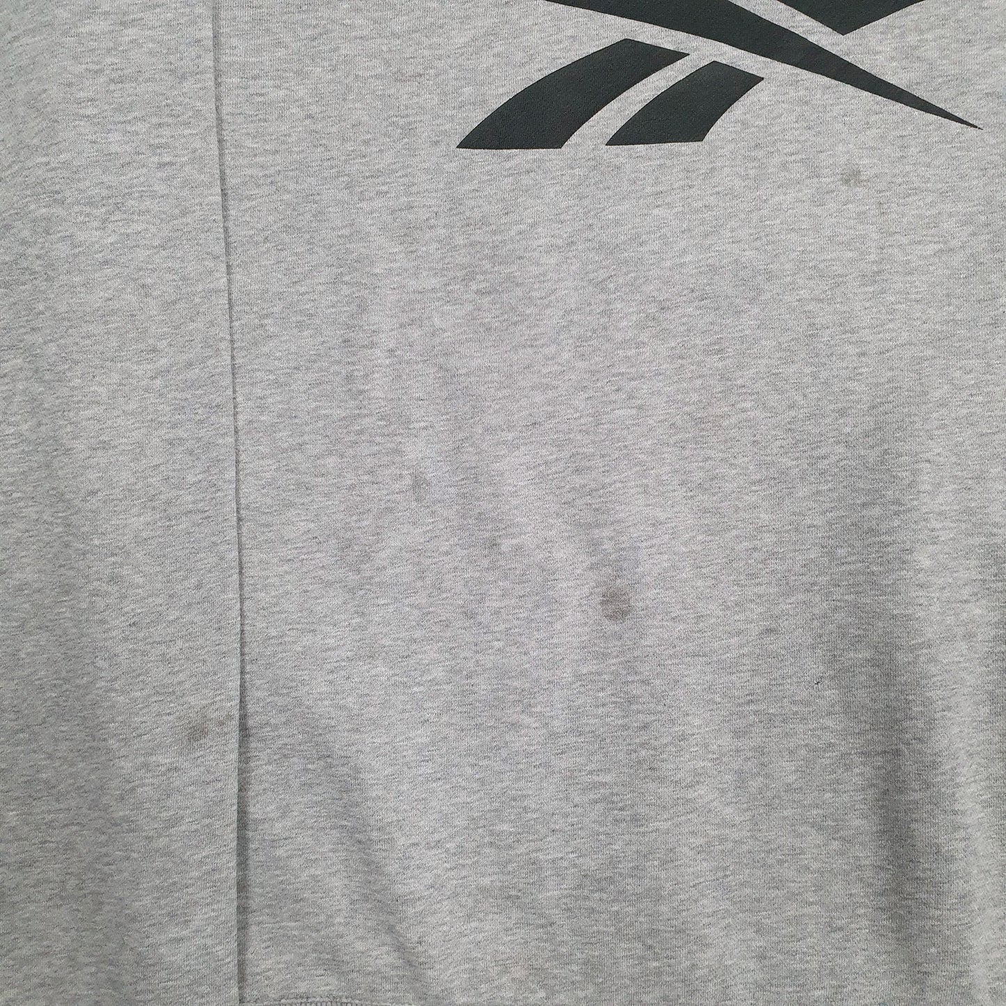 Mens Grey Reebok  Crewneck Jumper