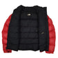 Mens Red The North Face Nuptse  Coat