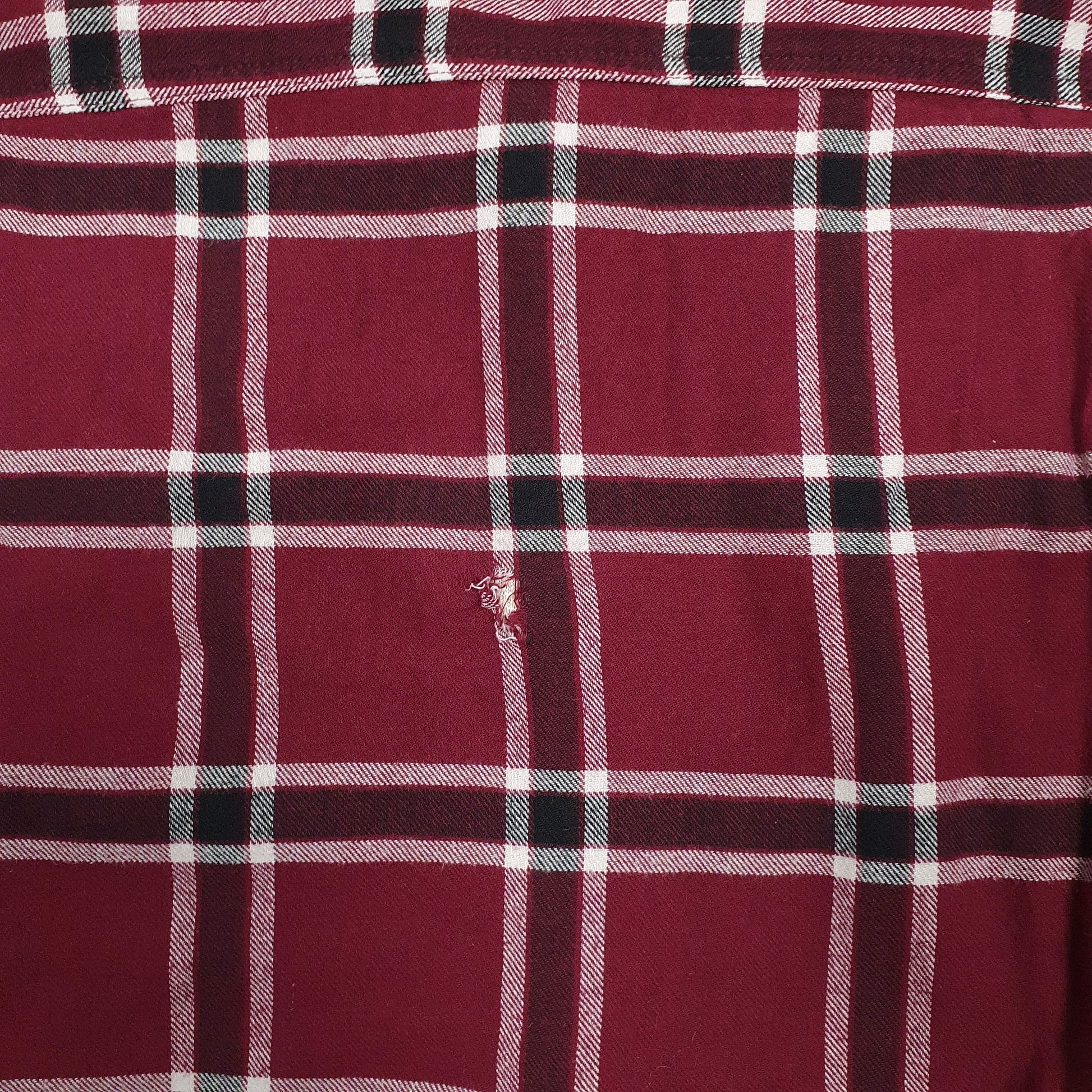 Mens Burgundy Wrangler Sherpa Lined  Coat