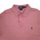 Mens Pink Polo Ralph Lauren   Polo Shirt