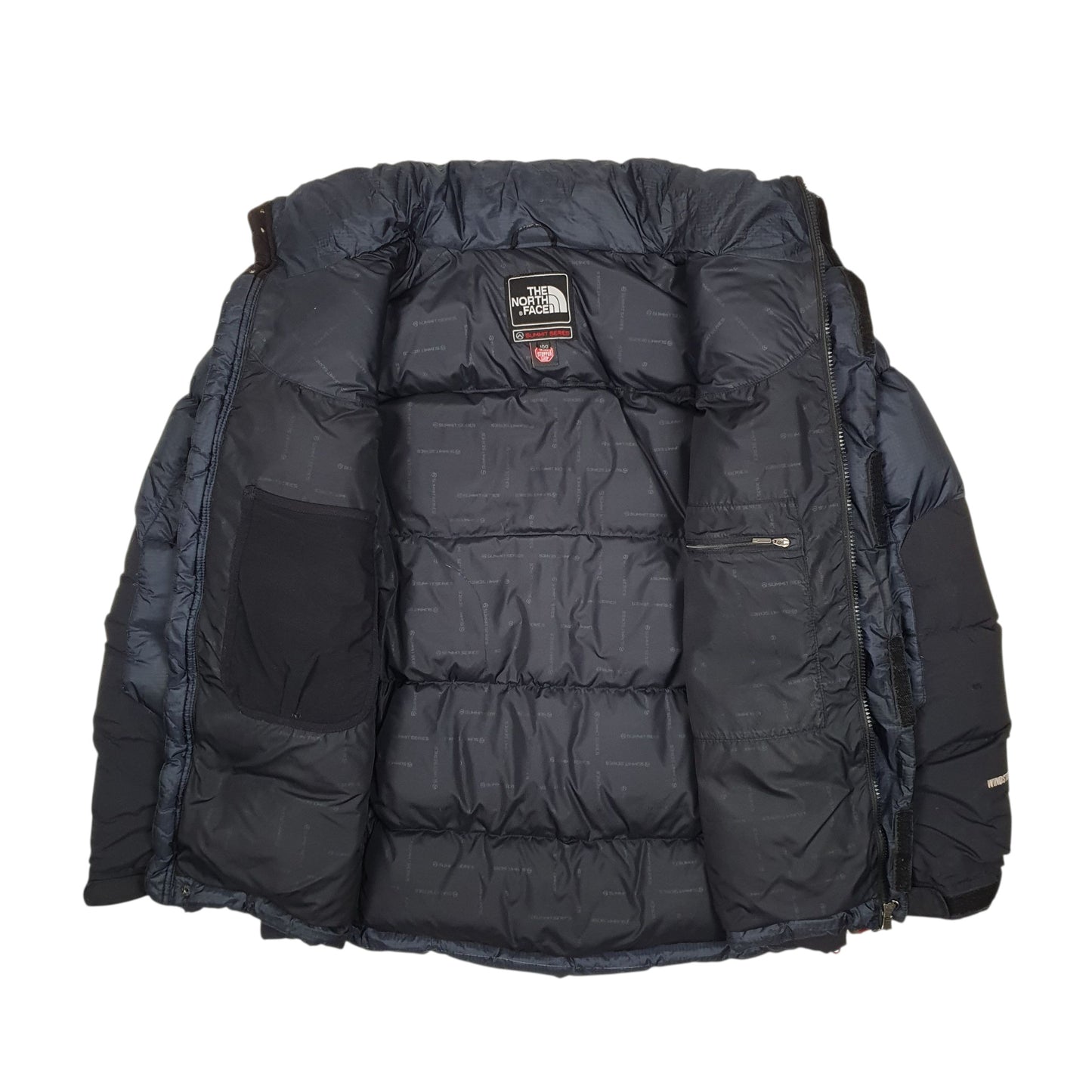 Mens Blue The North Face Summit Series Baltoro  Coat
