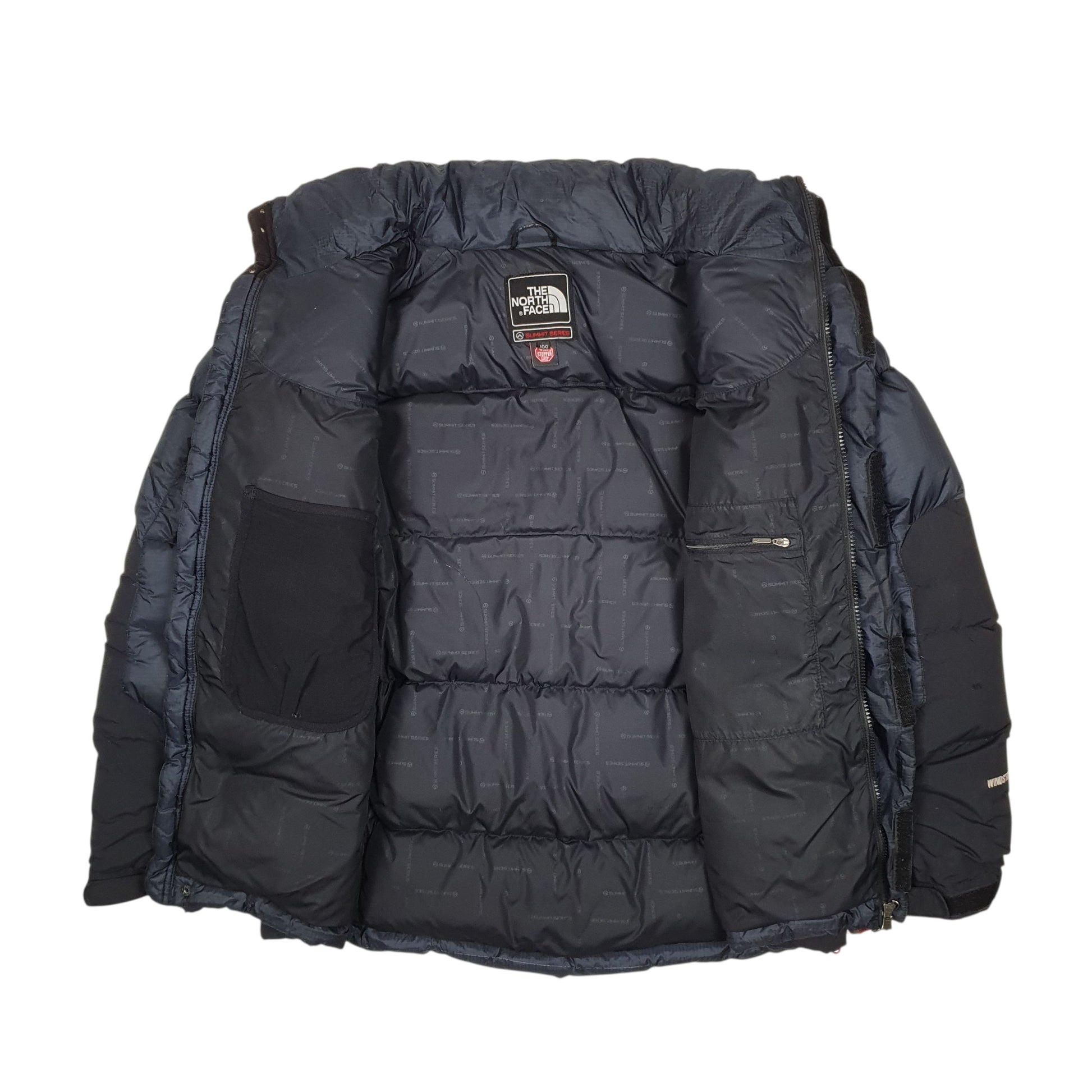 Mens Blue The North Face Summit Series Baltoro  Coat