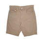 Mens Beige Levis 505 Vintage 00s Chino Shorts