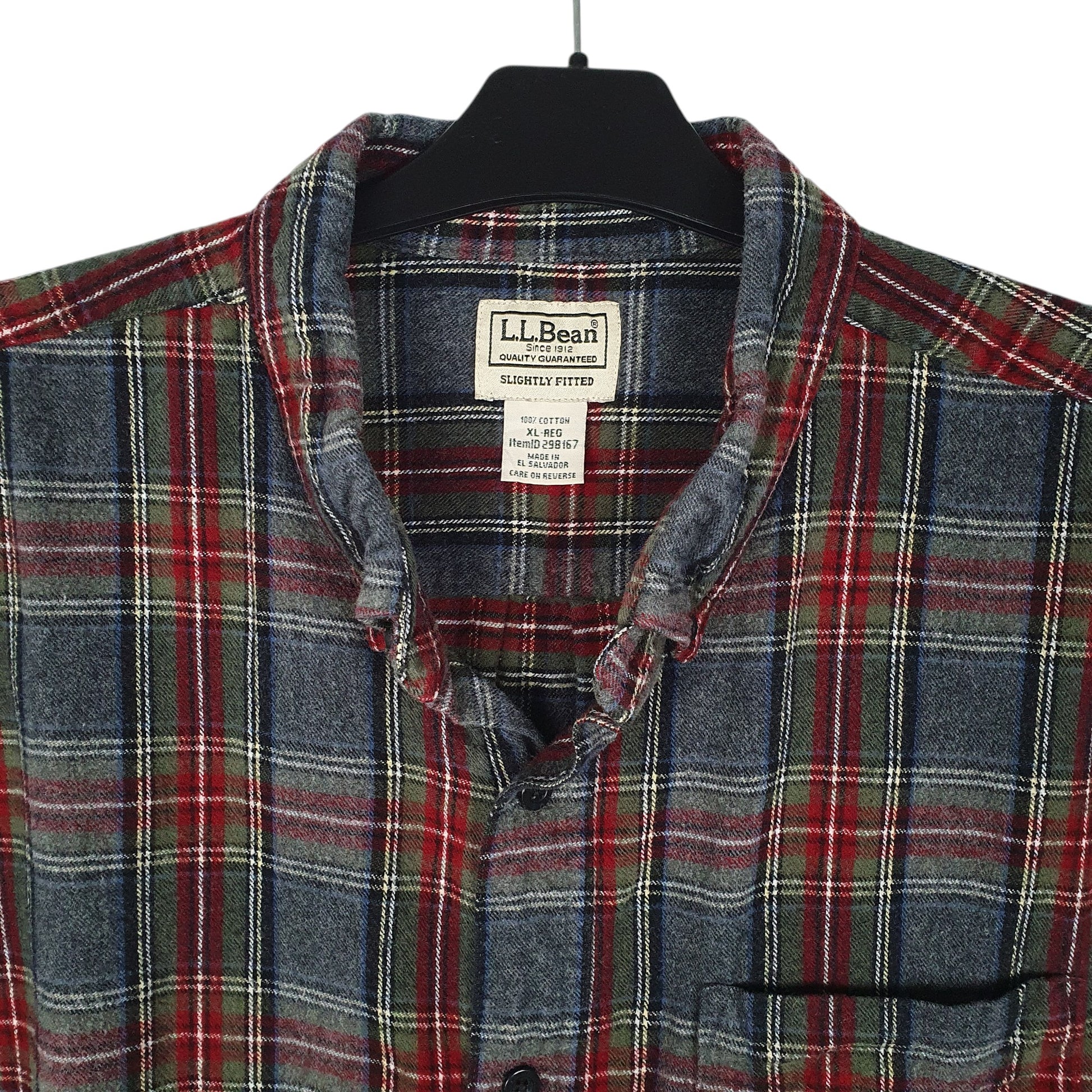 Mens Grey L.L.Bean   Shirt