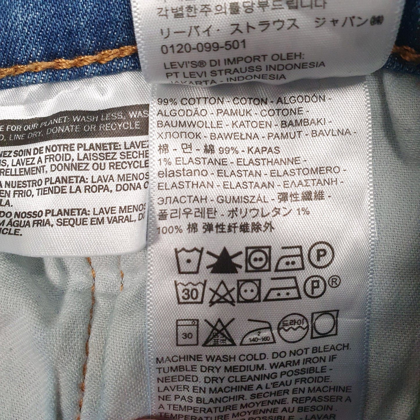 Mens Blue Levis   Jeans