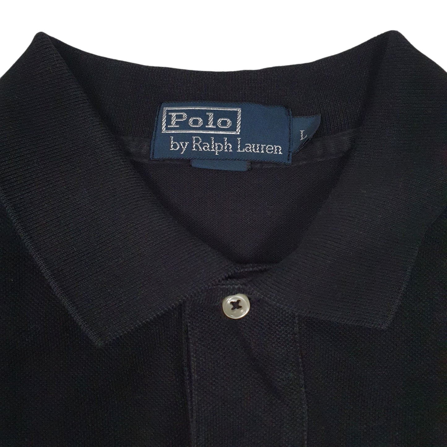 Mens Black Polo Ralph Lauren   Polo Shirt