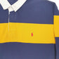 Mens Navy Polo Ralph Lauren Rugby Hoodie Polo Shirt
