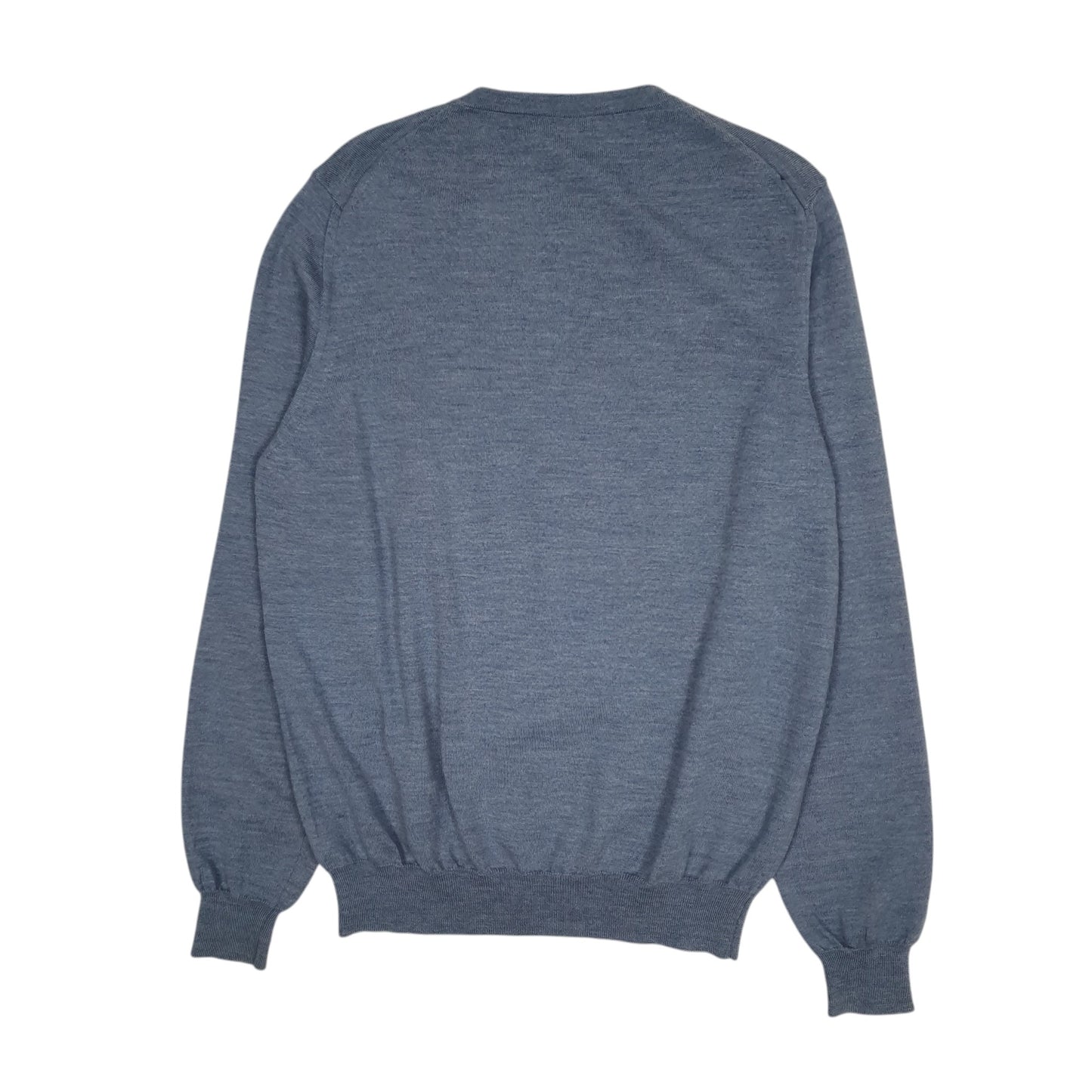 Mens Blue Burberry  Crewneck Jumper