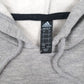 Womens Grey Adidas Golf Spellout Hoodie Jumper