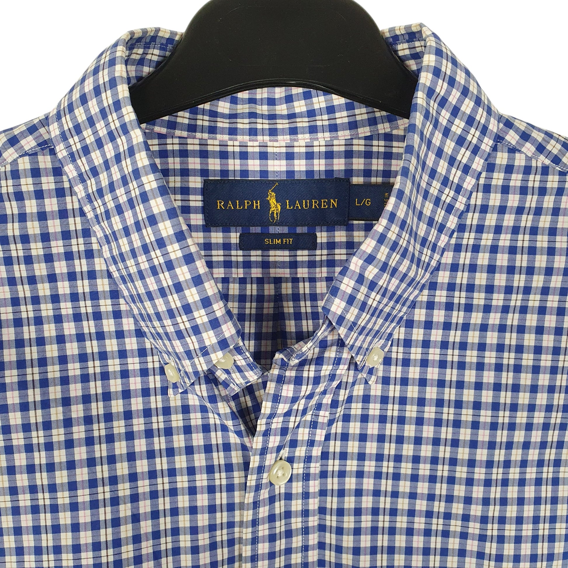 Mens Blue Ralph Lauren   Shirt
