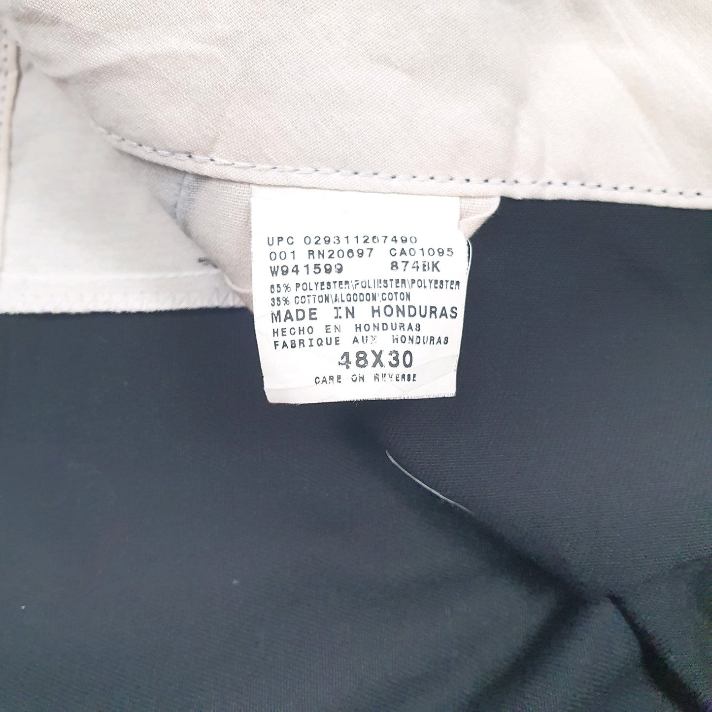 Mens Black Dickies   Trousers