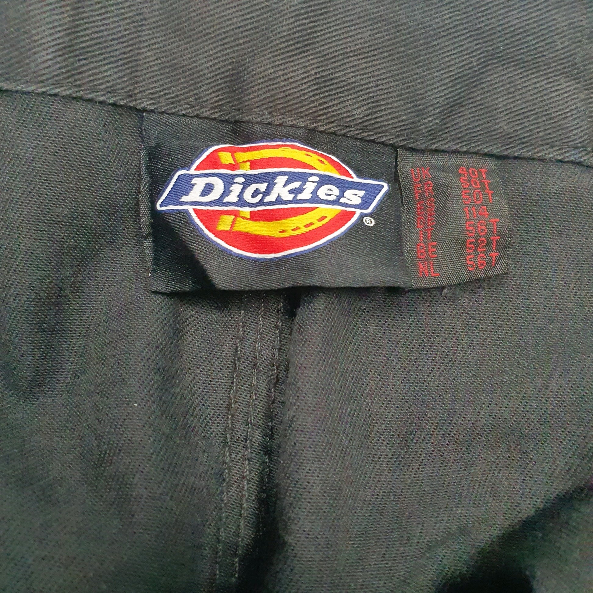 Mens Black Dickies Workwear  Trousers