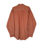 Mens Orange Landsend Thick Corduroy  Shirt