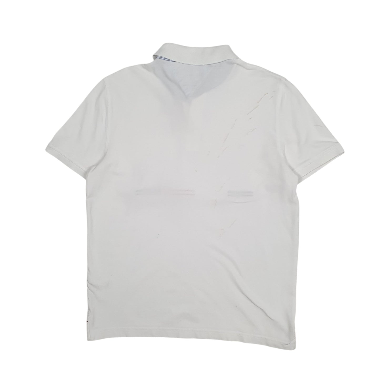 Mens White Tommy Hilfiger   Polo Shirt