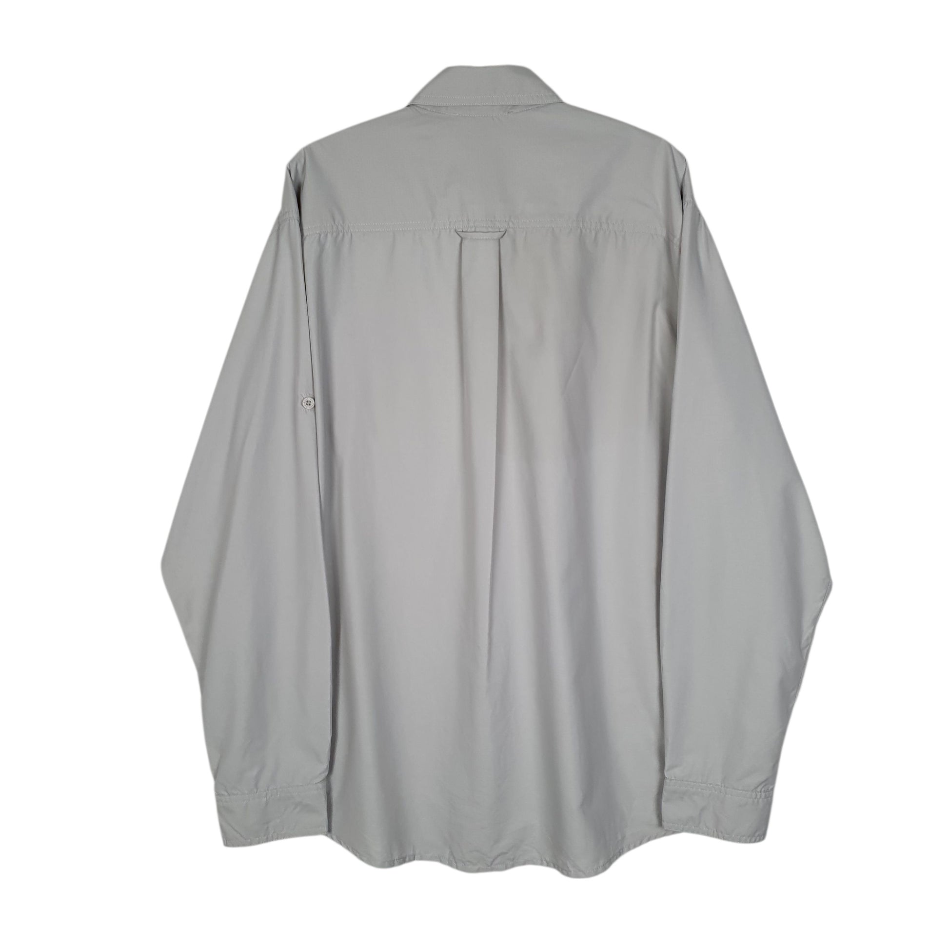 Mens Grey L.L.Bean Walking Hiking  Shirt