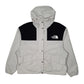 Womens White The North Face  Crewneck Coat