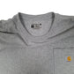 Mens Grey Carhartt   T Shirt