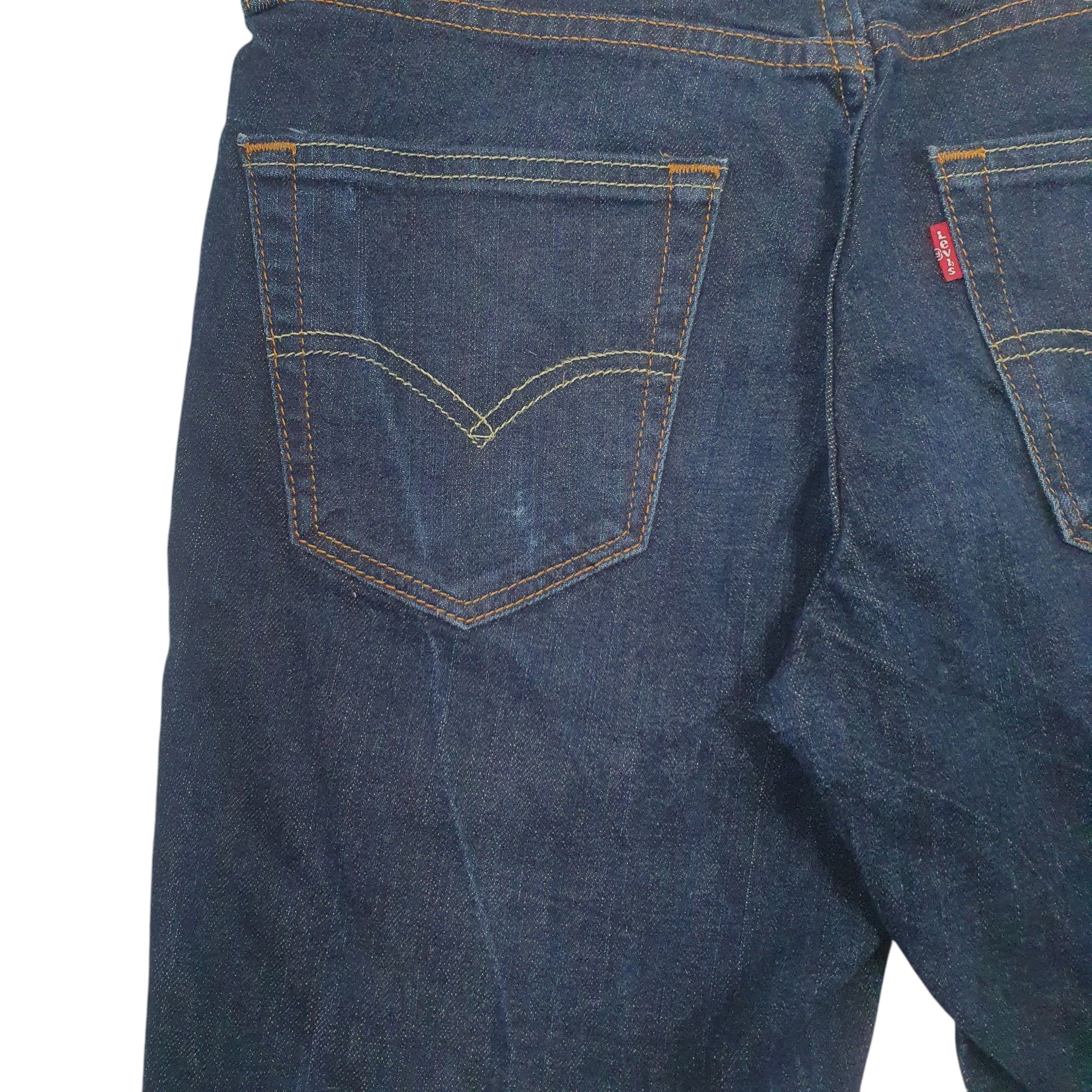 Womens Blue Levis 541 Hoodie Shorts