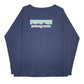 Mens Navy Patagonia   T Shirt