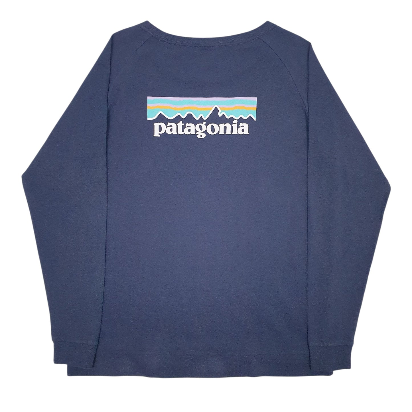 Mens Navy Patagonia   T Shirt