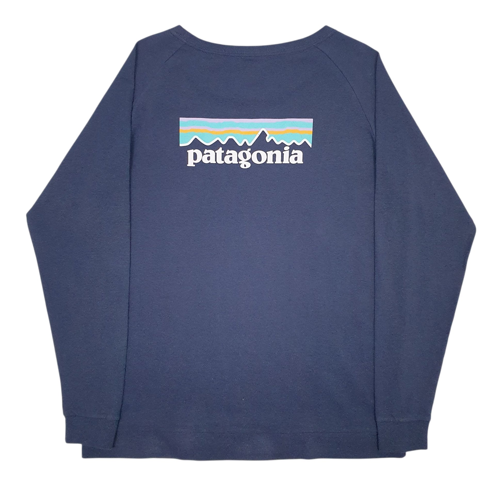 Mens Navy Patagonia   T Shirt