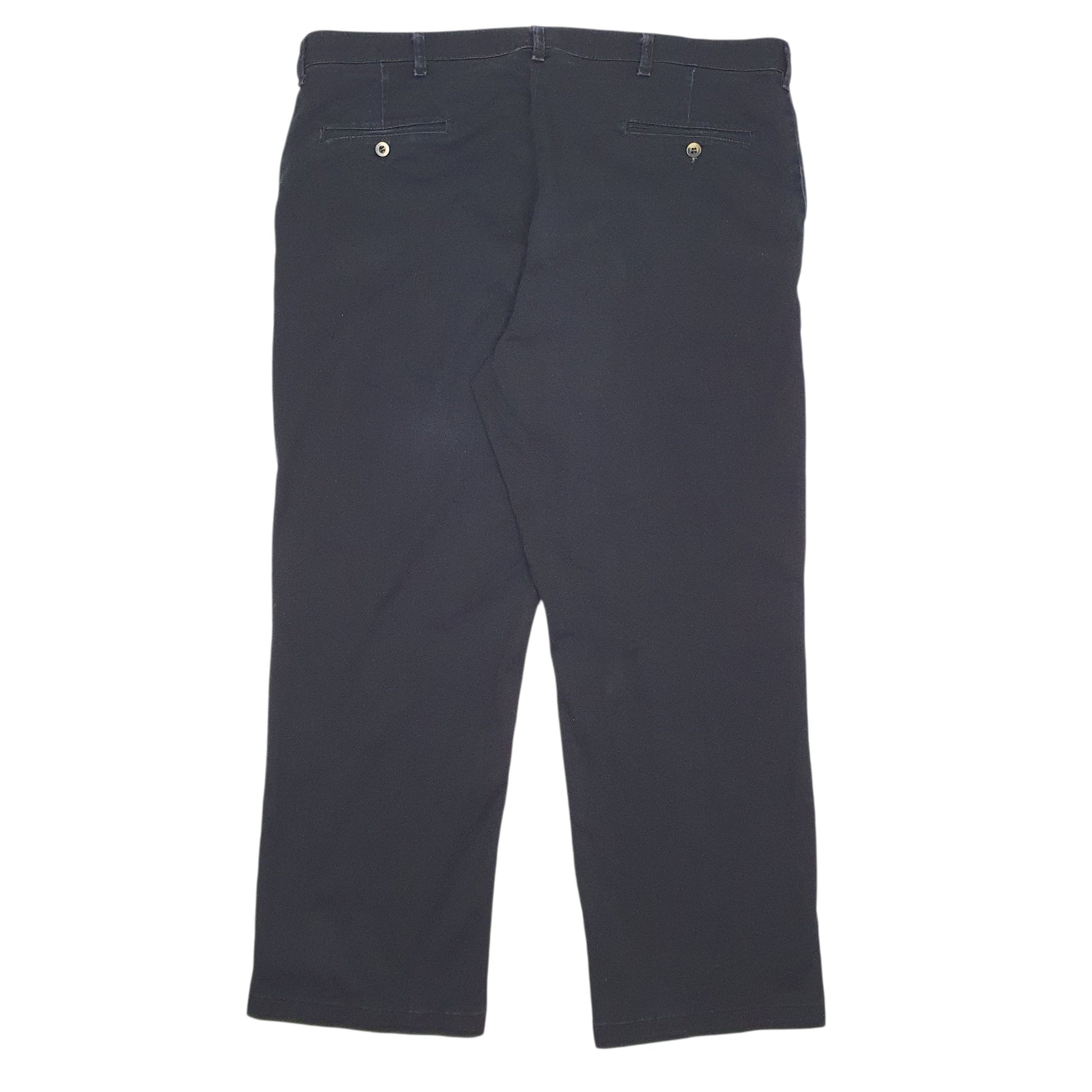Mens Black Wrangler   Trousers