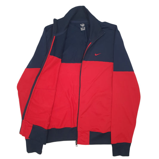 Mens Red Nike Athletic Dept Full Zip Jumper