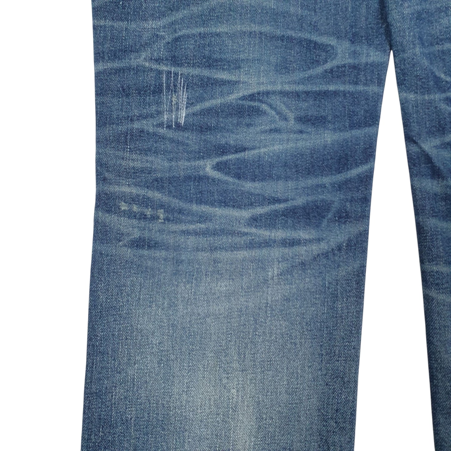 Mens Blue Levis Distressed Made In Japan  Jeans