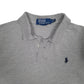 Mens Grey Polo Ralph Lauren   Polo Shirt