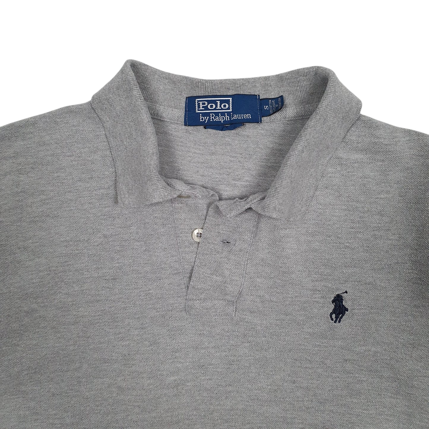 Mens Grey Polo Ralph Lauren   Polo Shirt