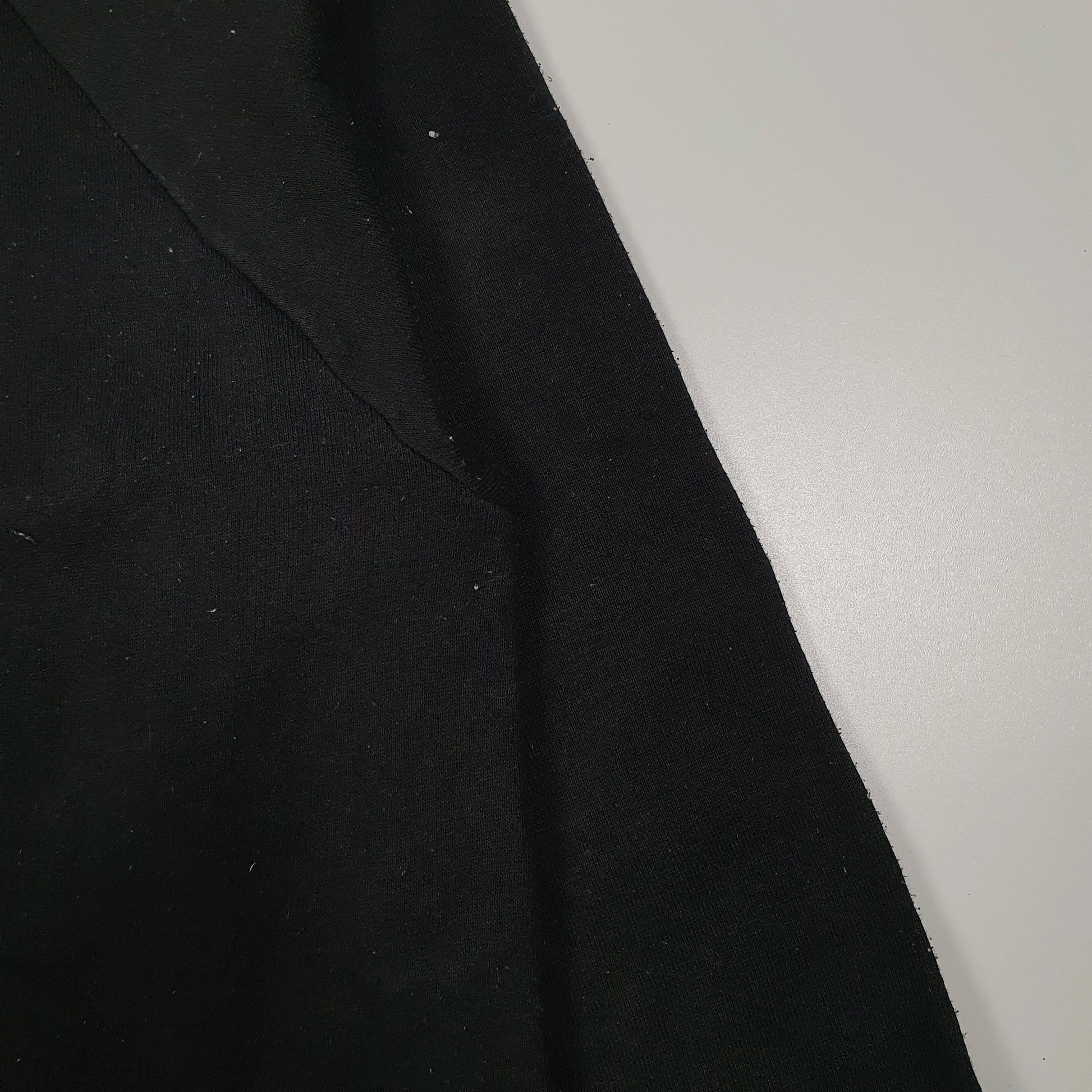 Mens Black Jerzees Vintage 1980s Made In USA Melbourne Crewneck Jumper