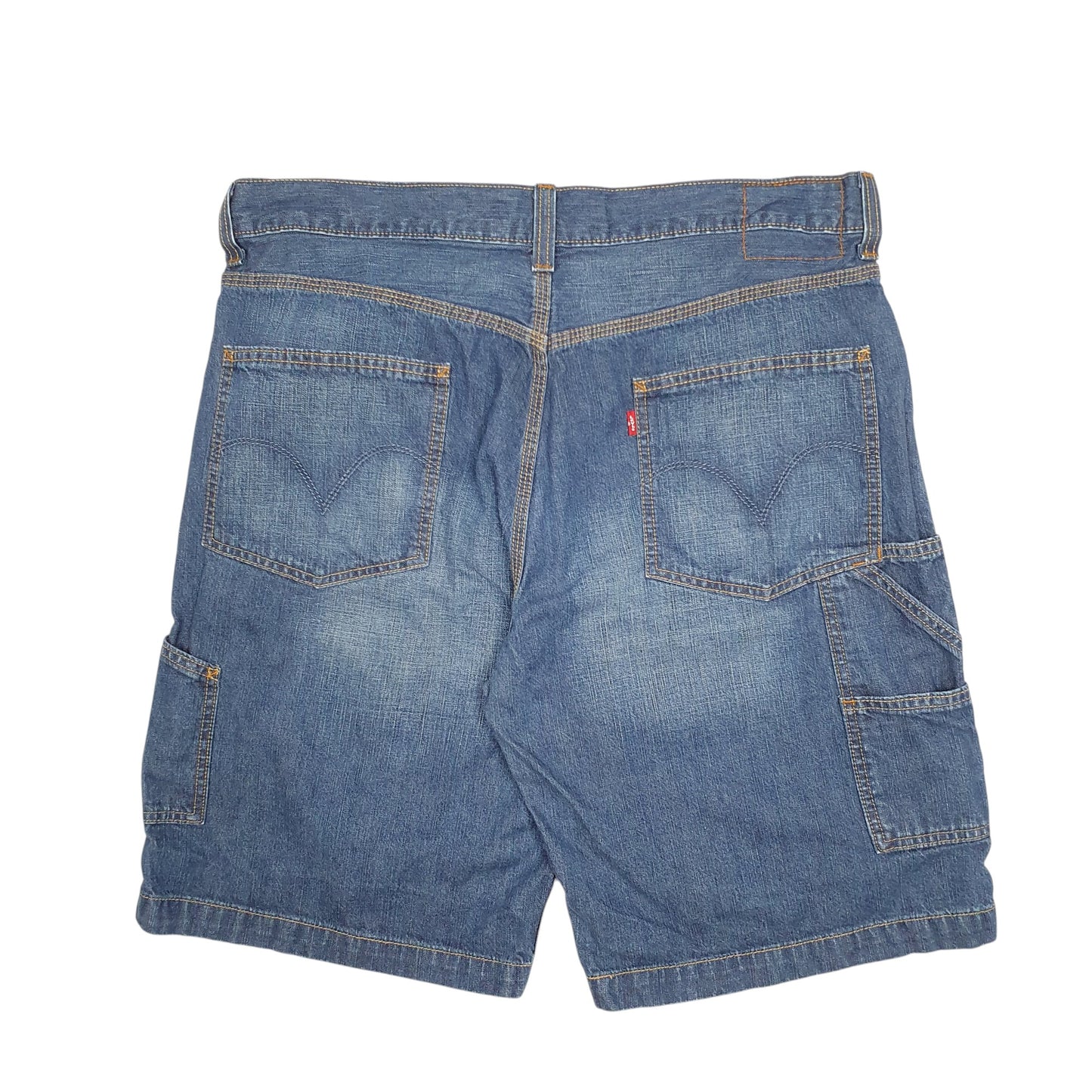 Mens Blue Levis Vintage 00s Carpenter  Shorts