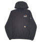 Mens Black Carhartt  Hoodie Jumper