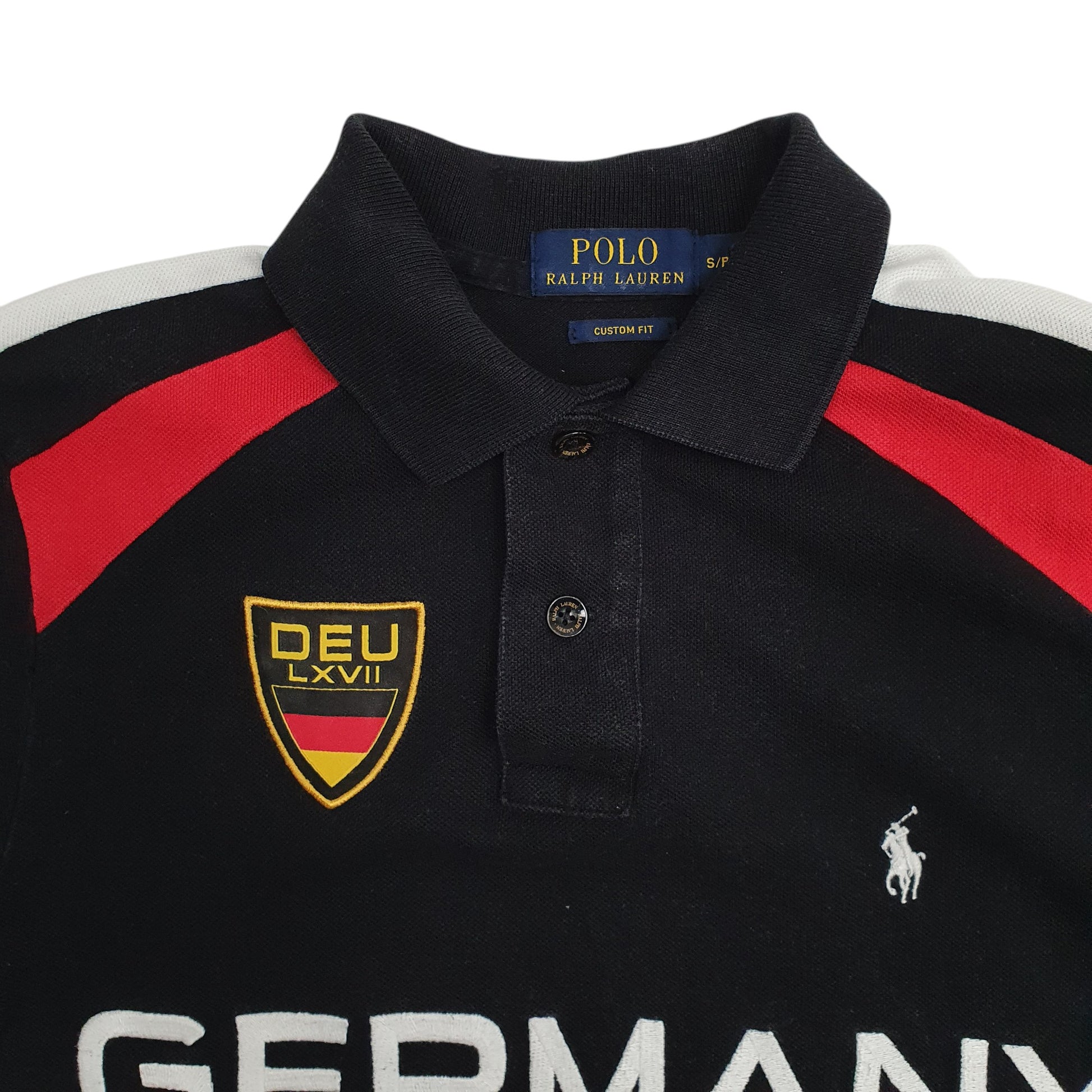 Mens Black Polo Ralph Lauren Germany  Polo Shirt