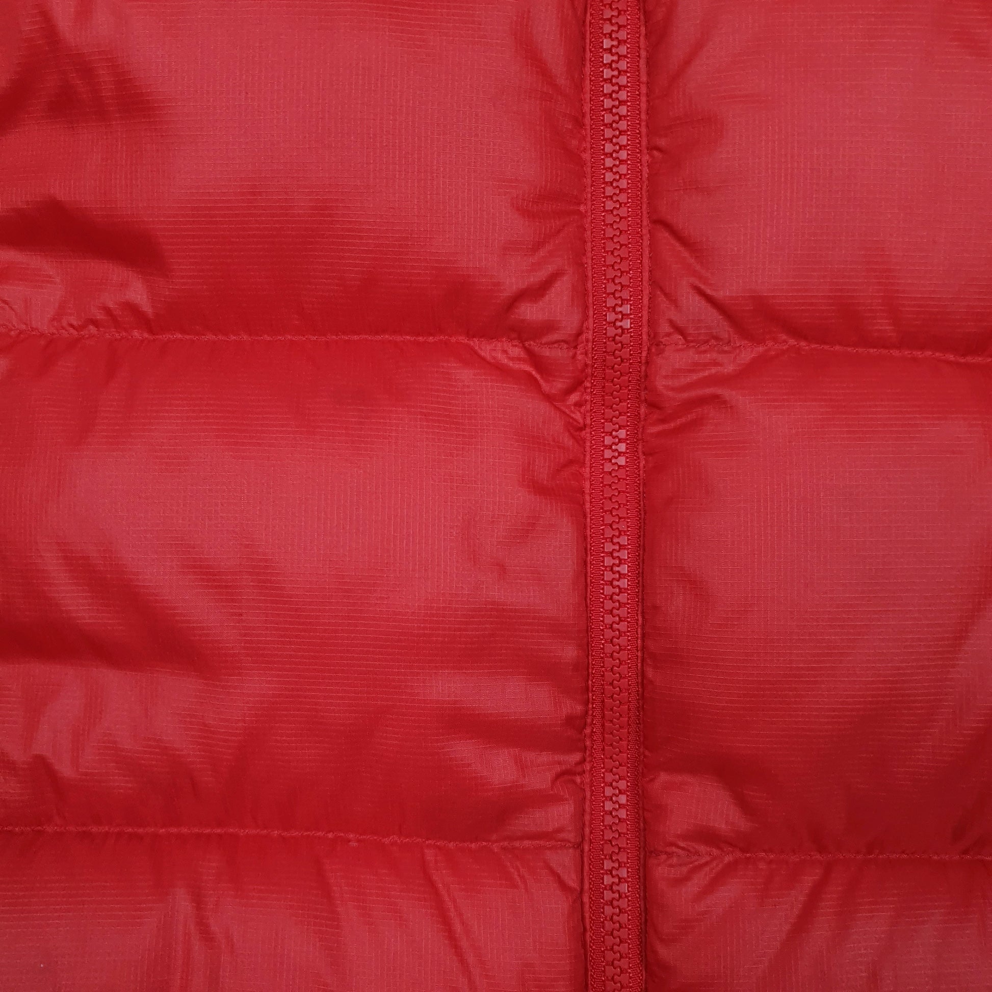 Mens Red The North Face Nuptse  Coat