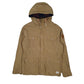 Mens Beige Quicksilver Hooded Padded Hoodie Coat