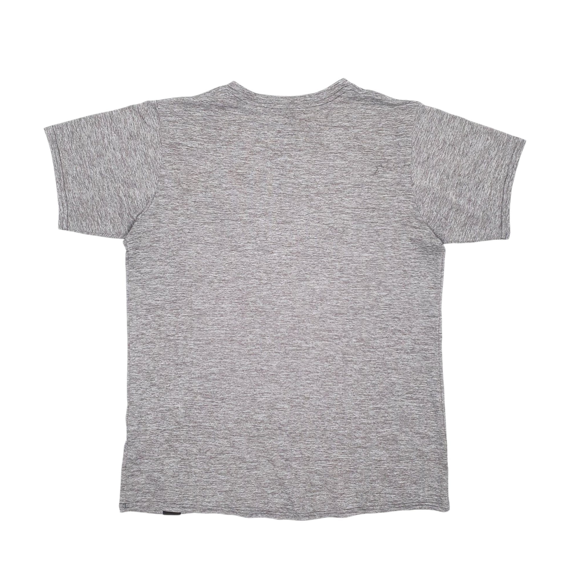 Womens Grey Patagonia Capilene Spellout  T Shirt