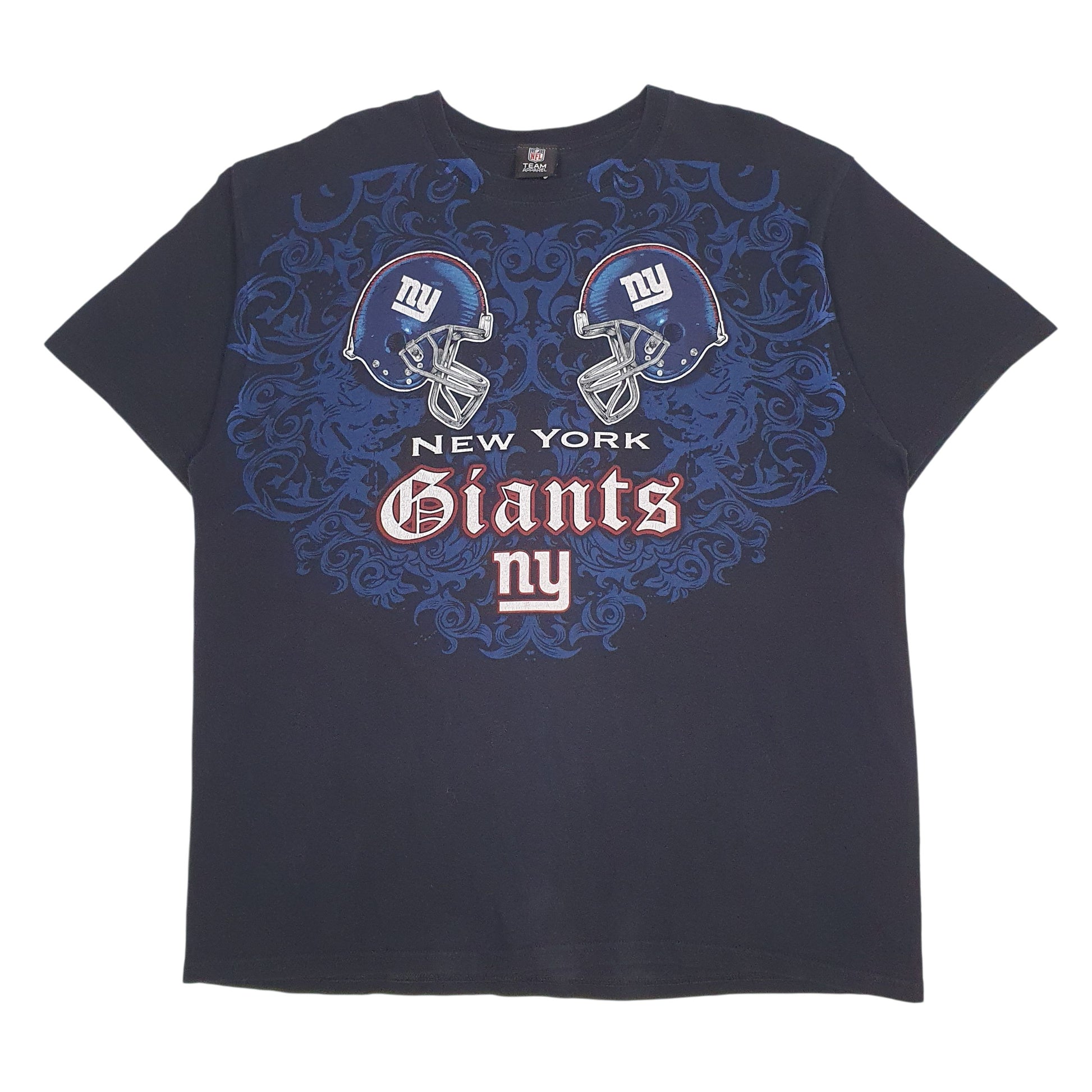 Mens Black NFL New York Giants Short Sleeve T Shirt
