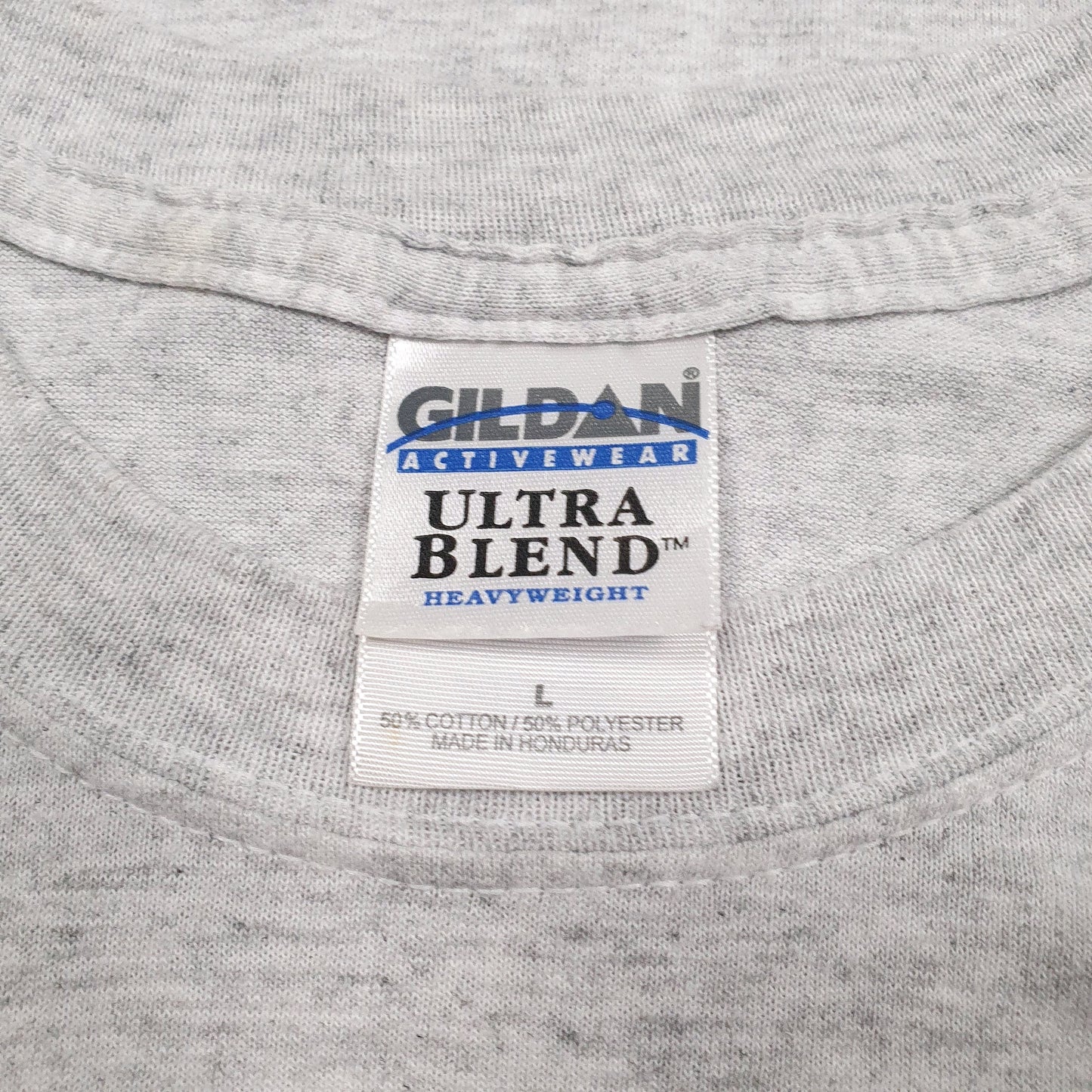 Mens Grey Gildan   T Shirt
