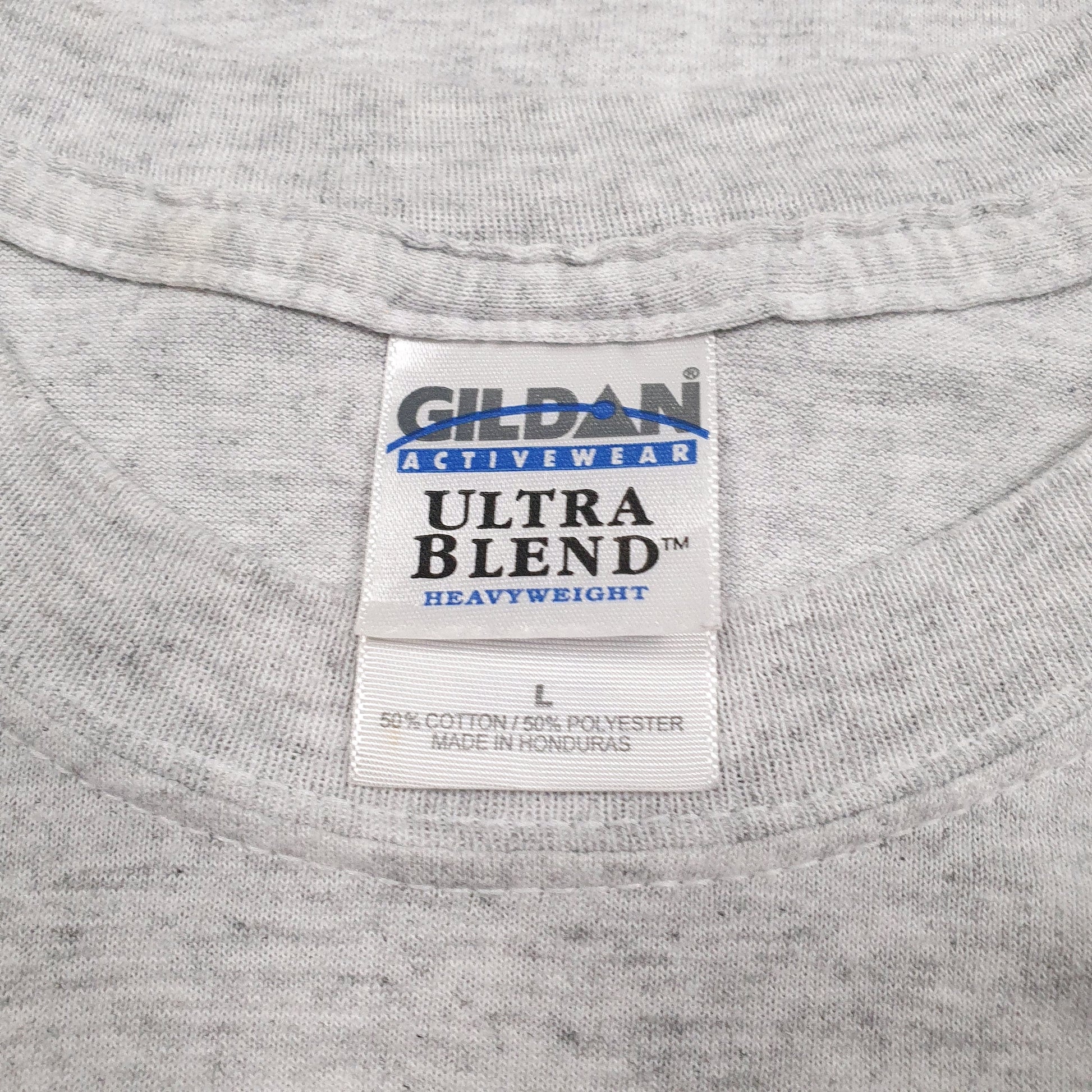 Mens Grey Gildan   T Shirt