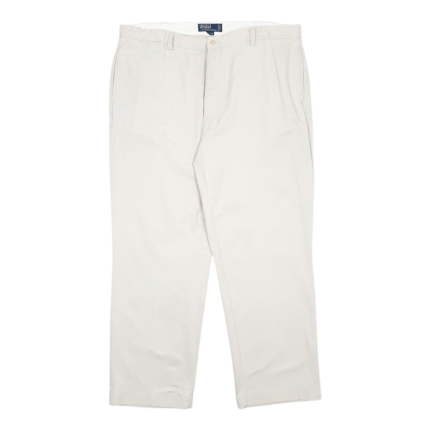 Mens Cream Polo Ralph Lauren Philip Pant 90s Chino Trousers