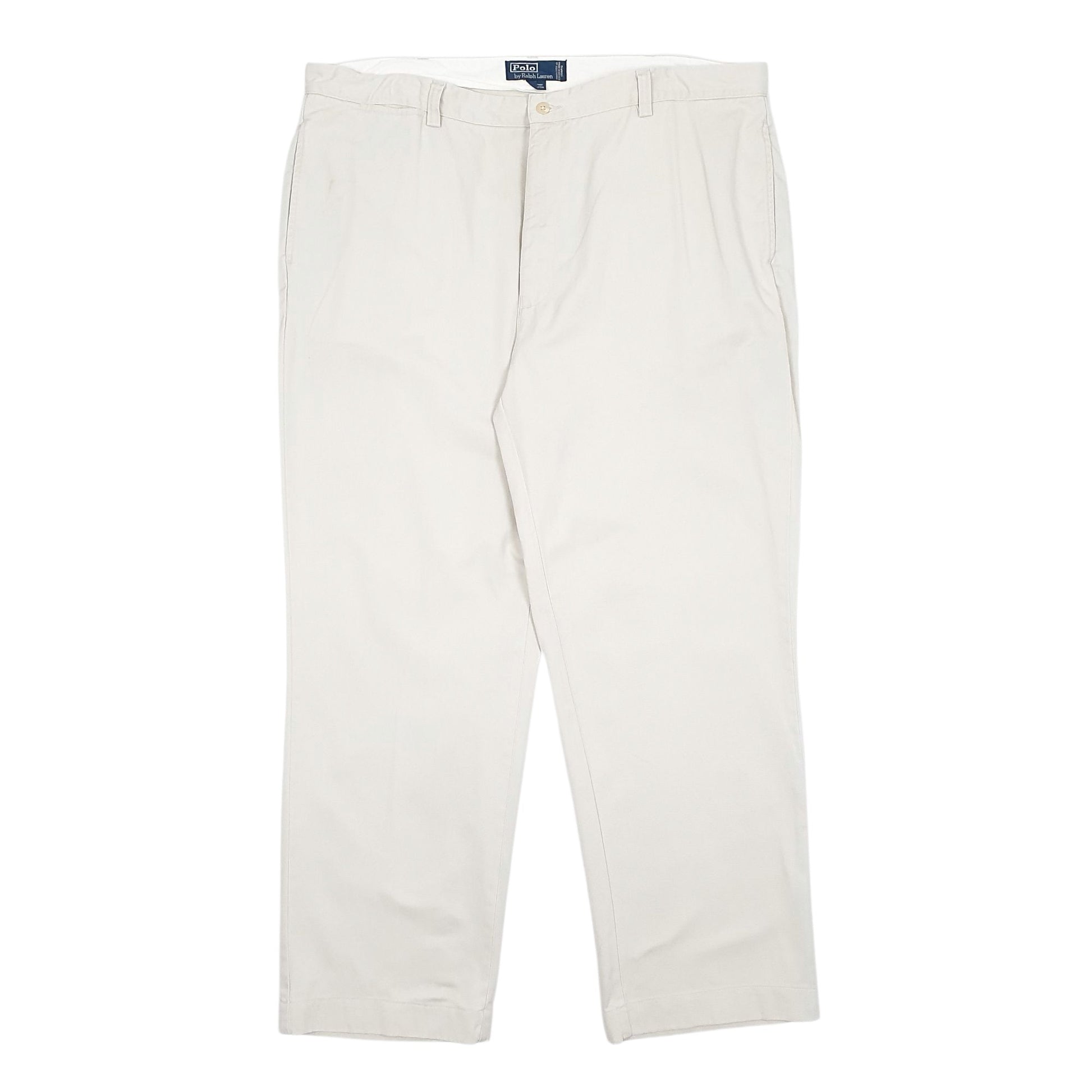 Mens Cream Polo Ralph Lauren Philip Pant 90s Chino Trousers