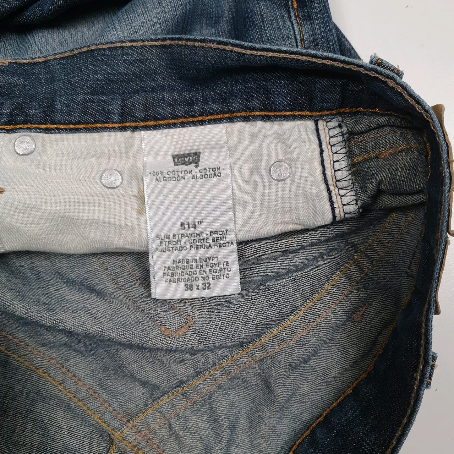 Mens Blue Levis   Jeans