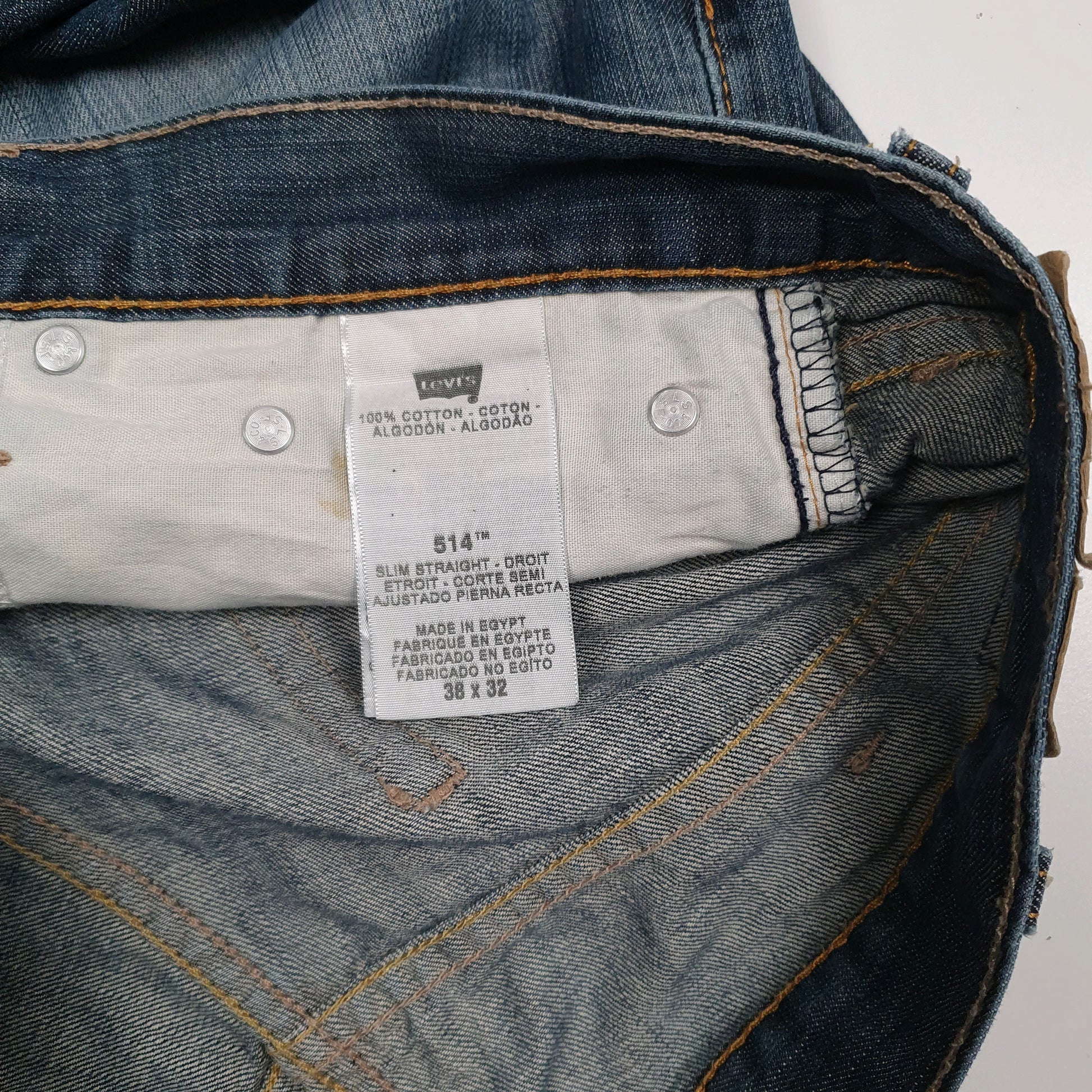 Mens Blue Levis   Jeans